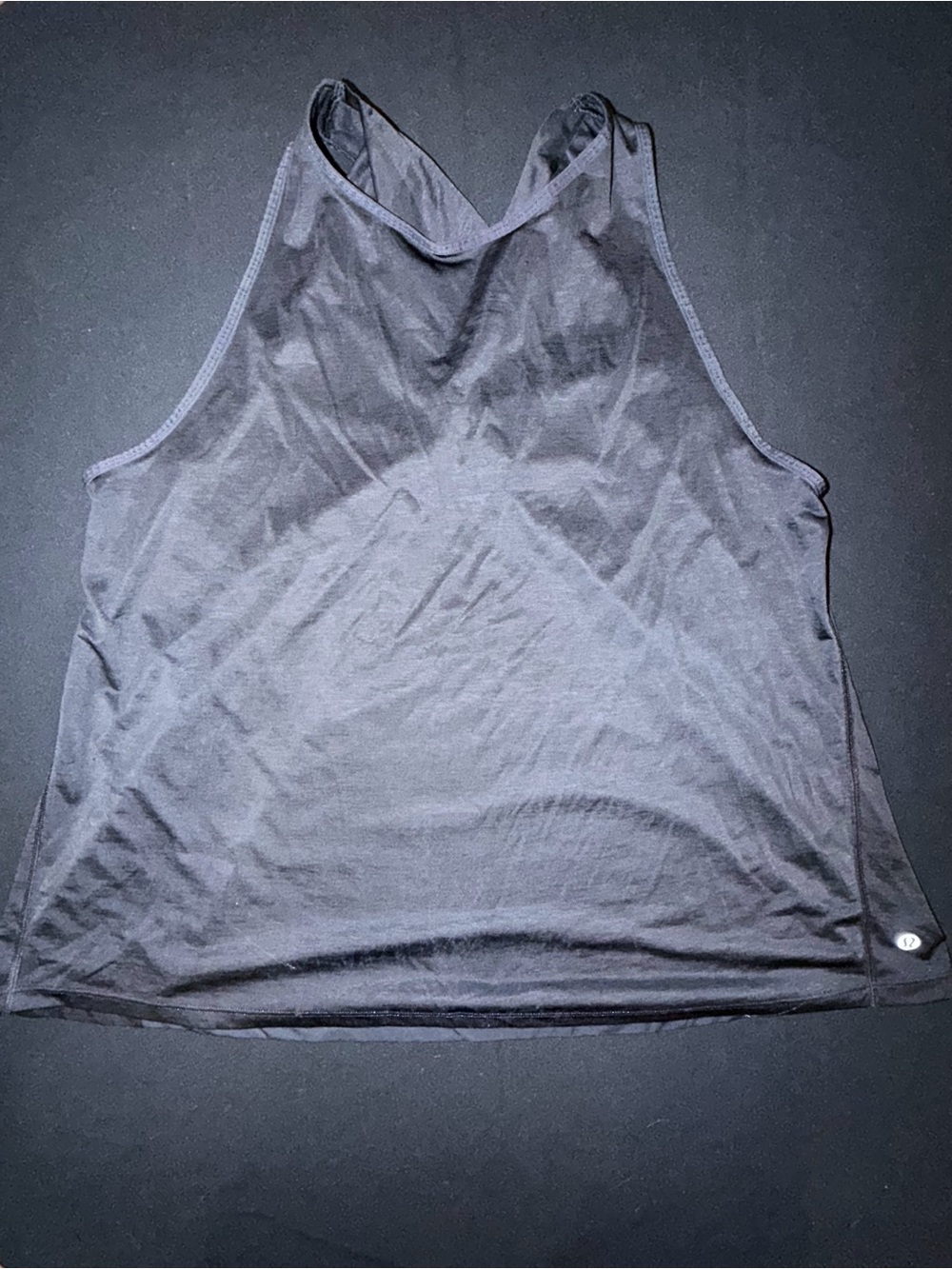 lululemon athletica Black Racerback Performance Tank